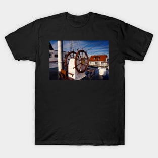 Ship steering wheel, Gorch Fock T-Shirt